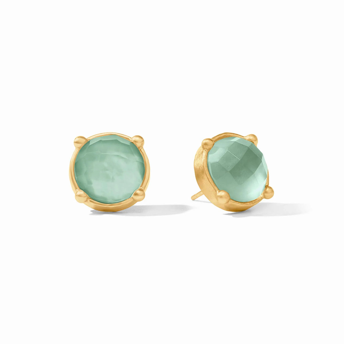 Honey Stud Aquamarine Blue