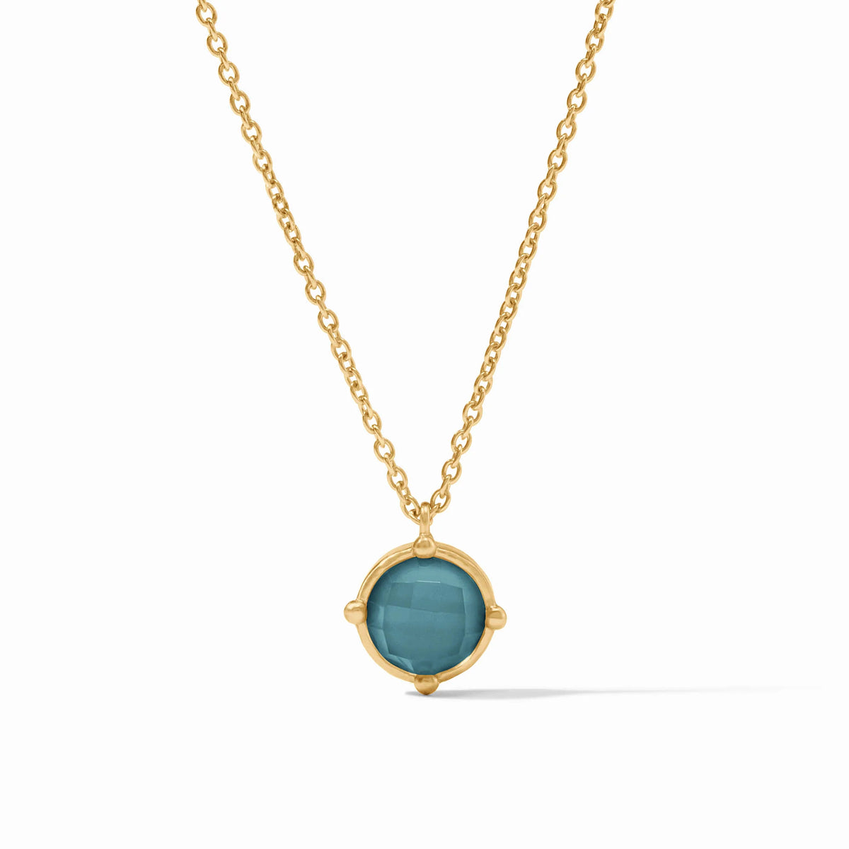 Honeybee Solitaire Montana Blue Necklace