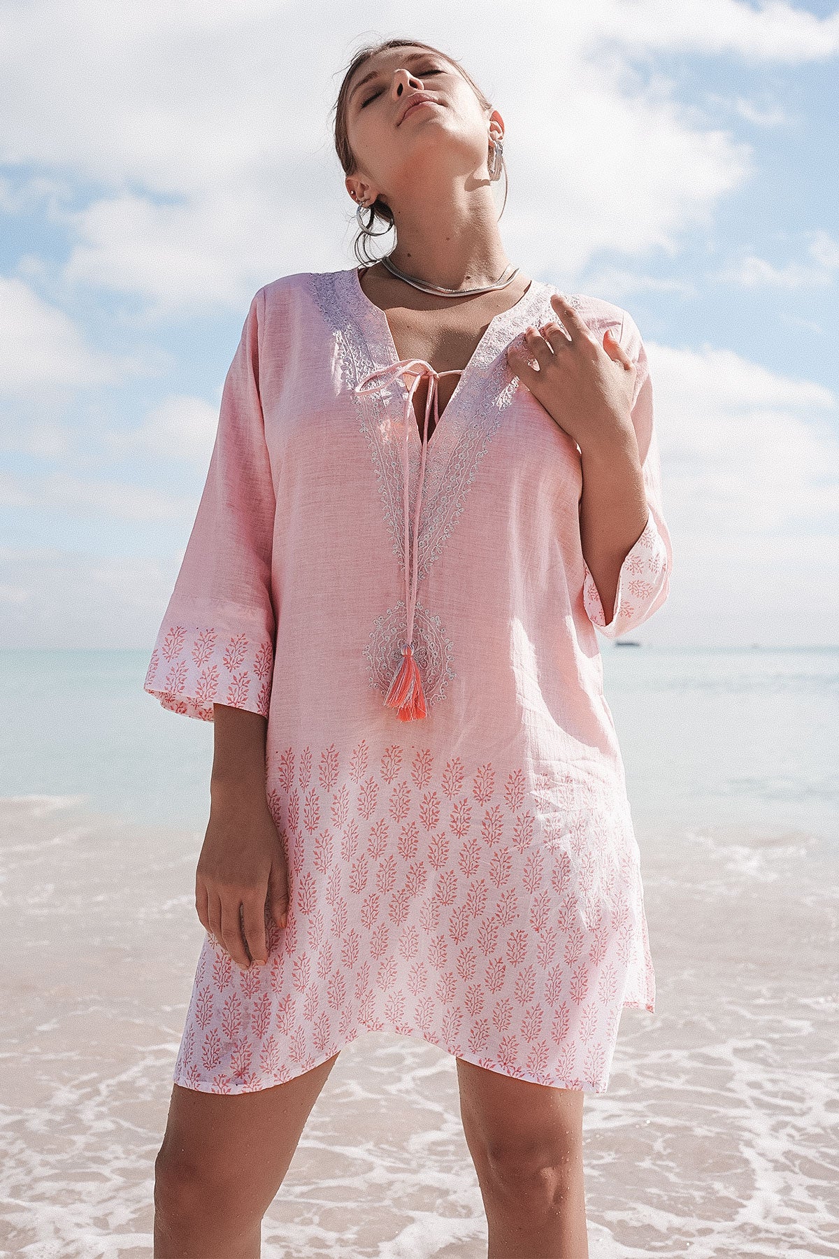 Indi Blush Tunic