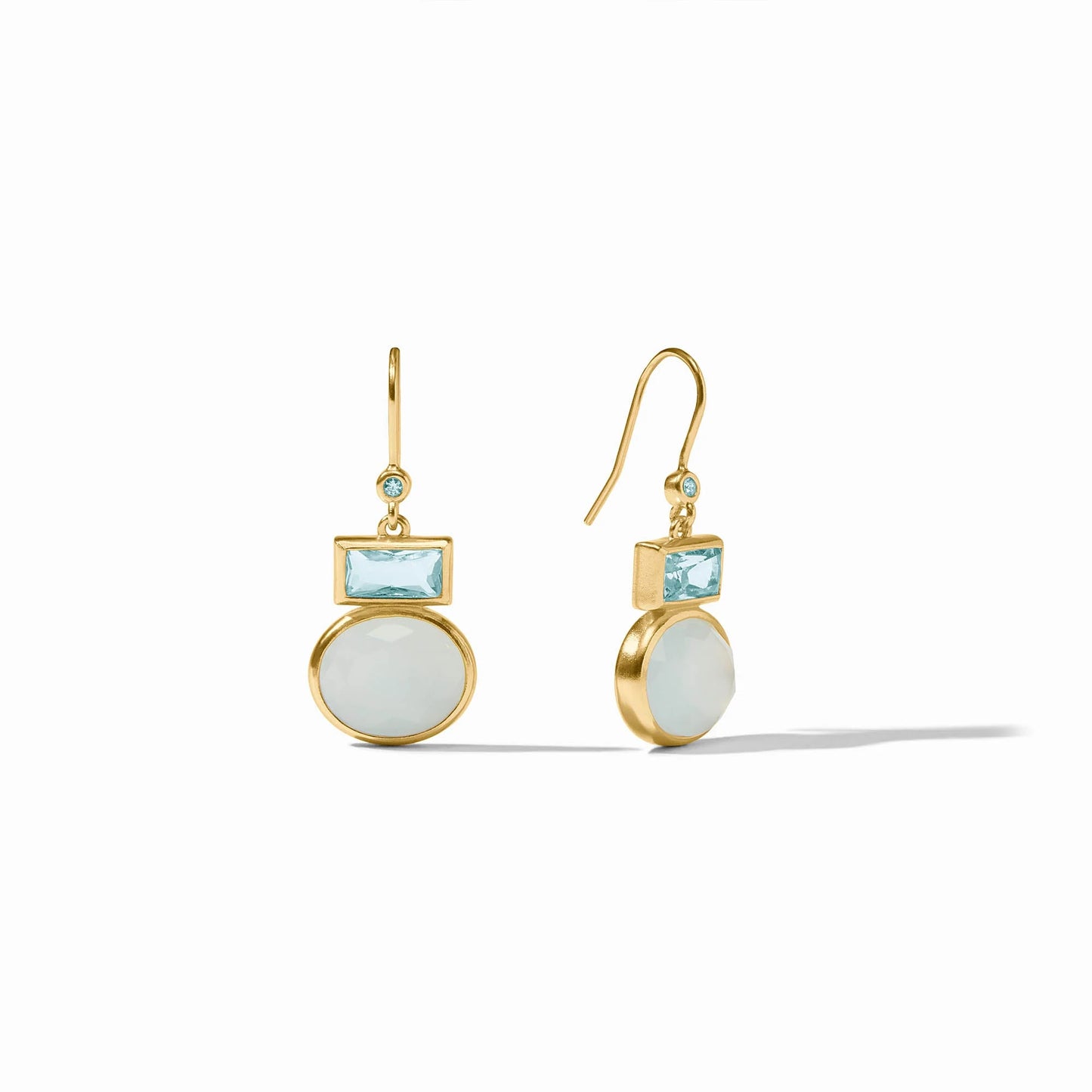 Jolie Midi Aquamarine Earrings