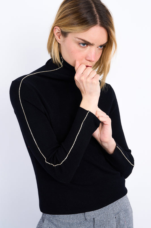 MB Stitch Sleeve Sweater