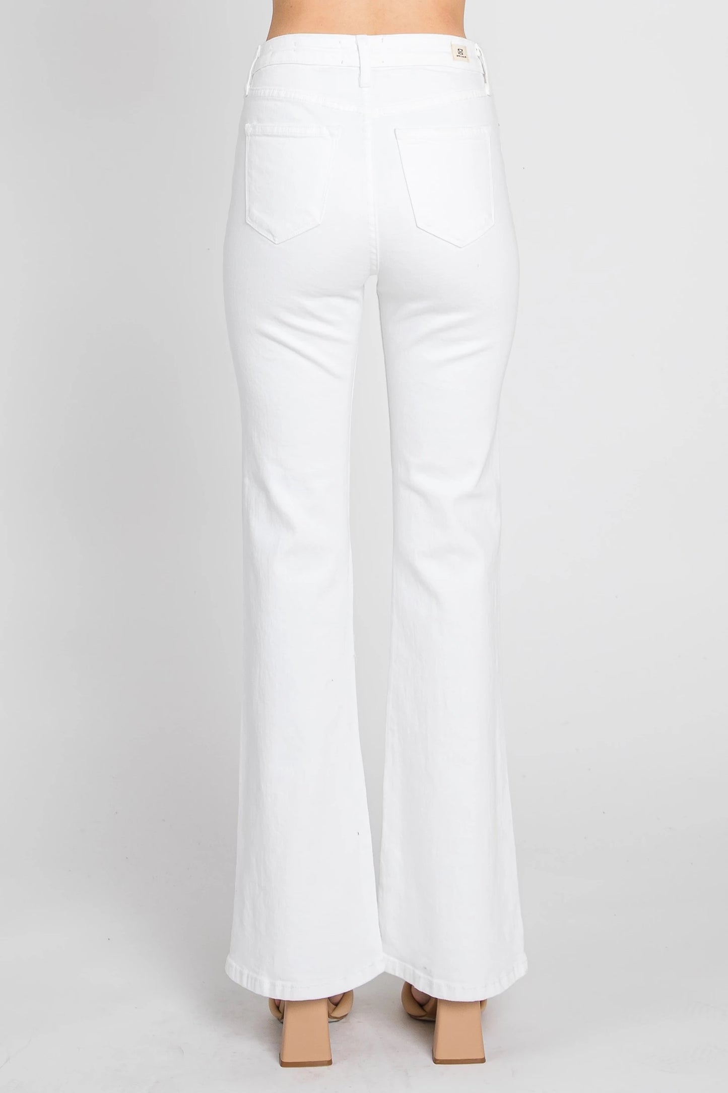 Off white wide leg Florence Jeans
