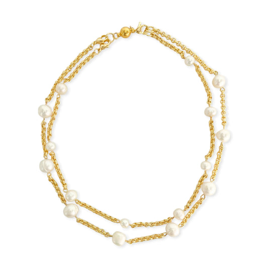 Pearl Double Necklace