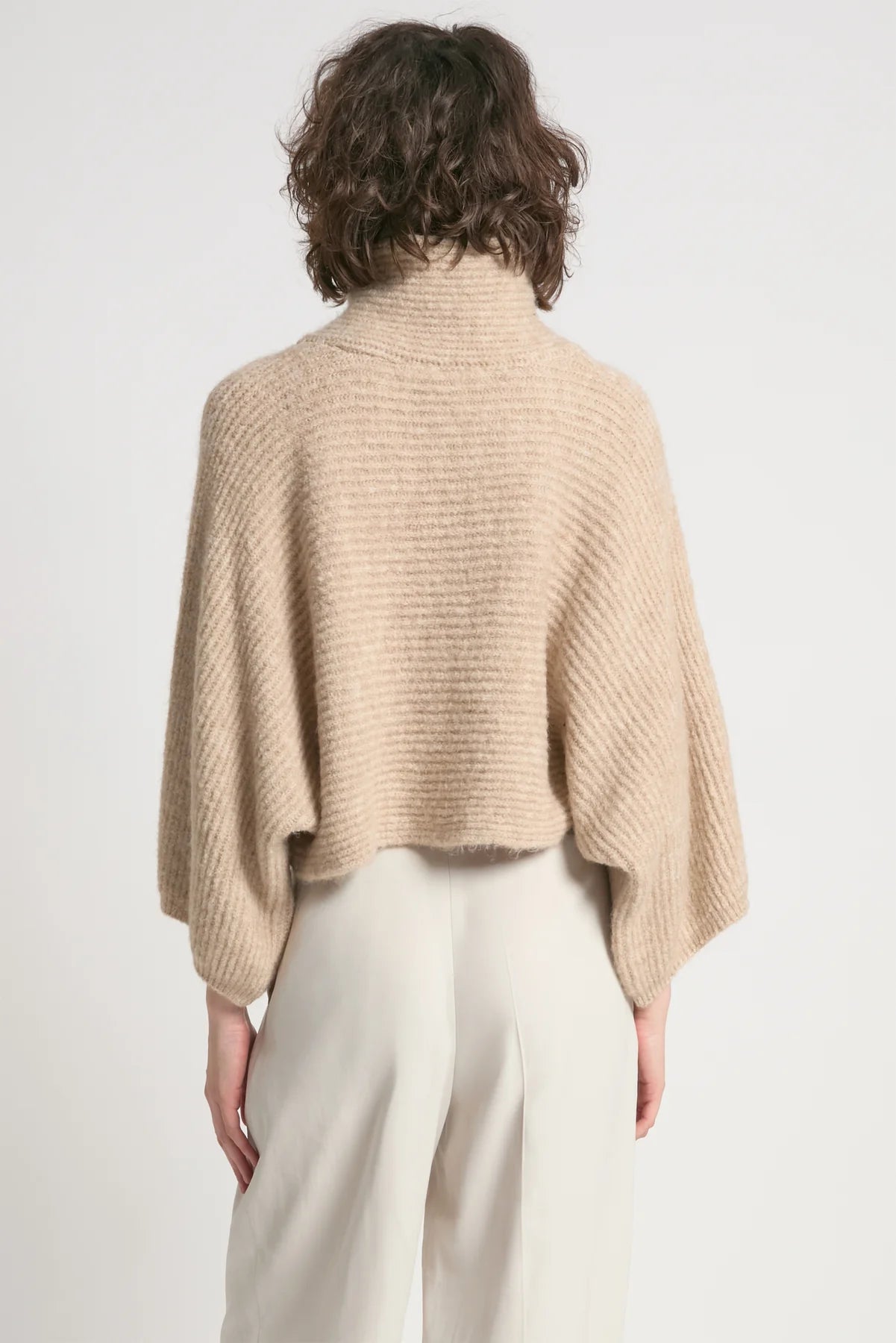 Sand Crop Cocoon Sweater