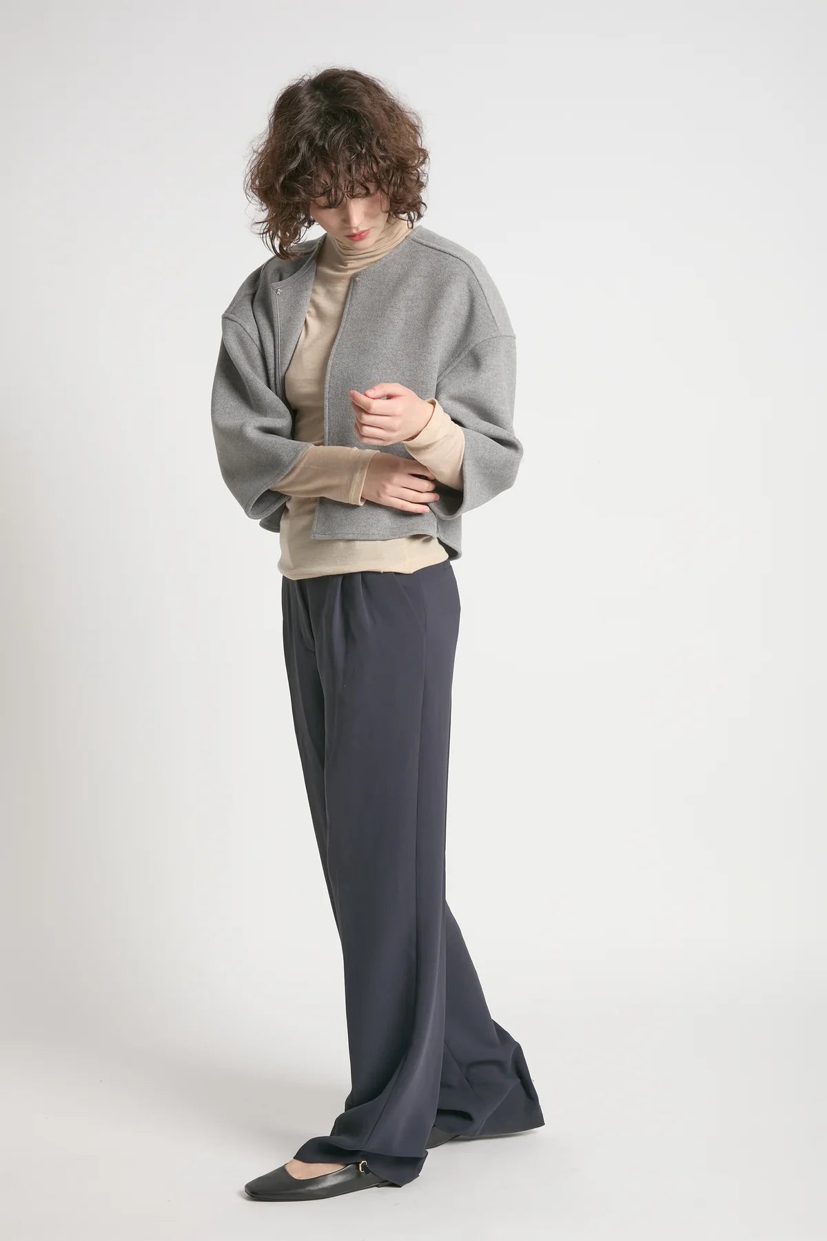 Grey Grace Wool Jacket