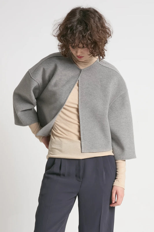 Grey Grace Wool Jacket