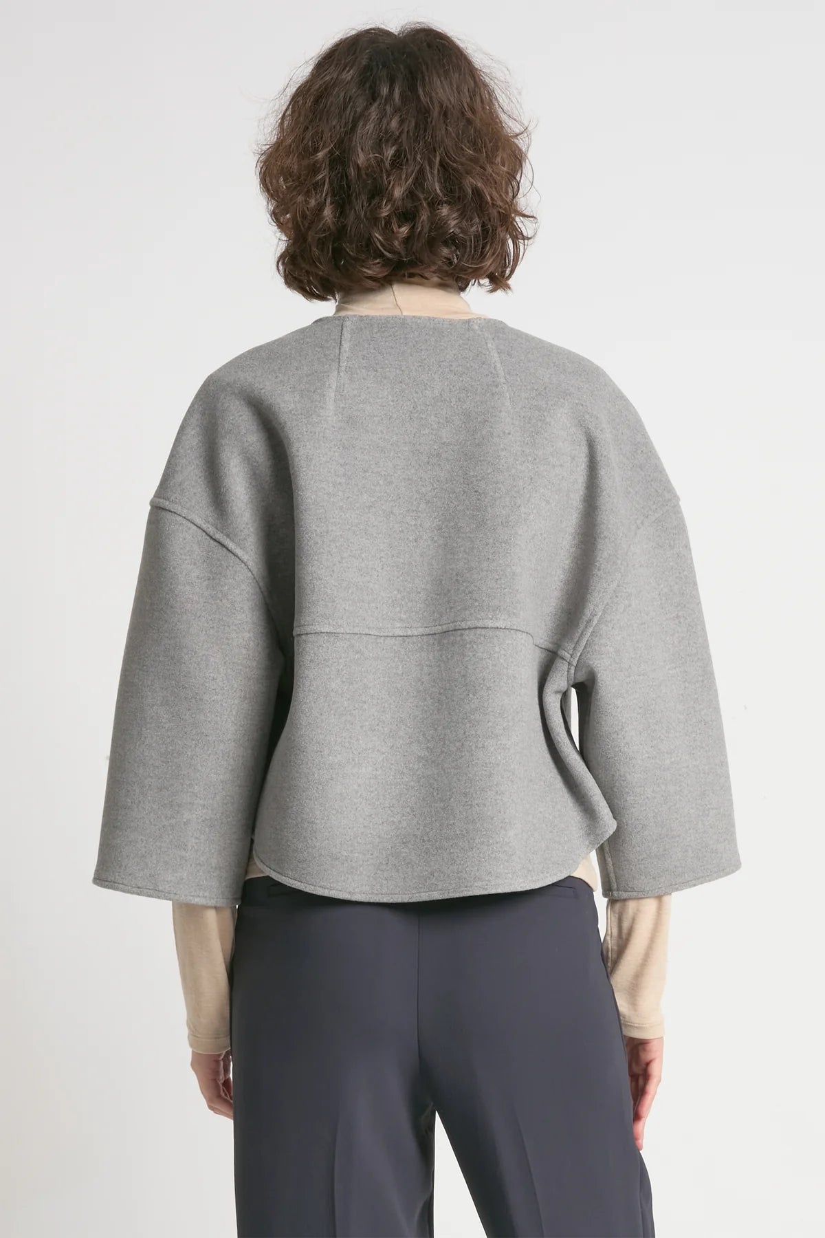 Grey Grace Wool Jacket