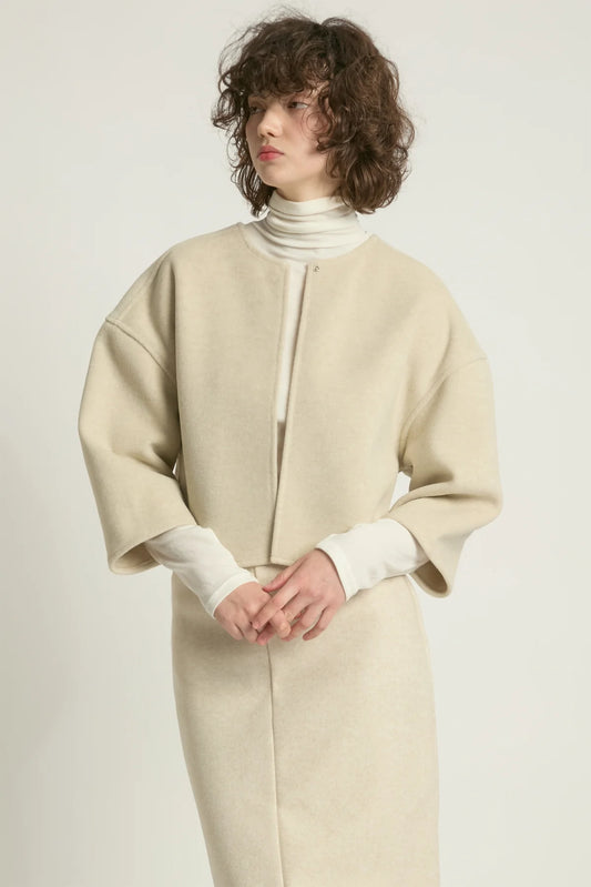 Ivory Grace Wool Jacket