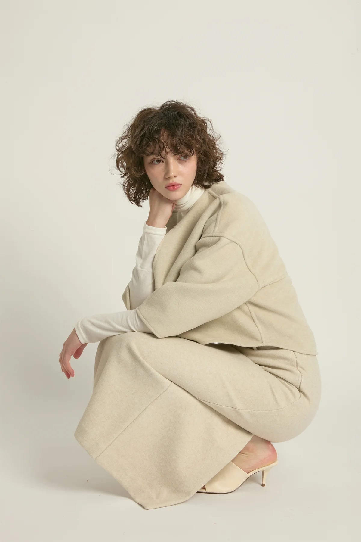 Ivory Grace Wool Jacket