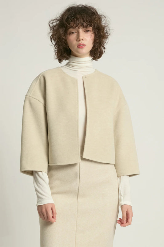 Ivory Grace Wool Jacket