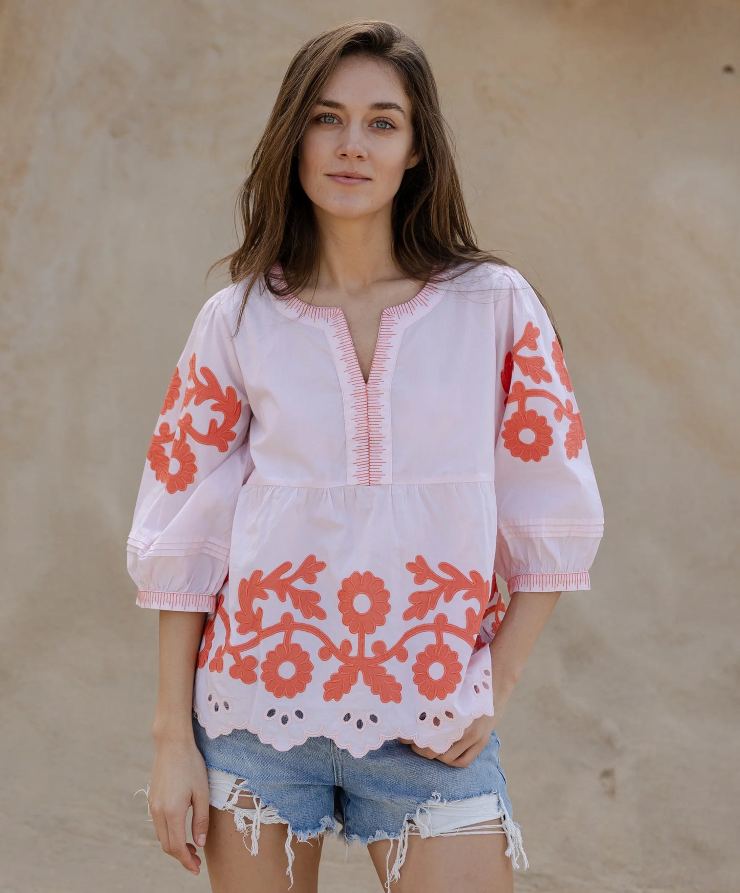 Daisy Applique Top
