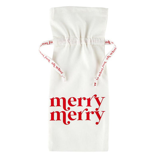 Merry Merry Wine Bag