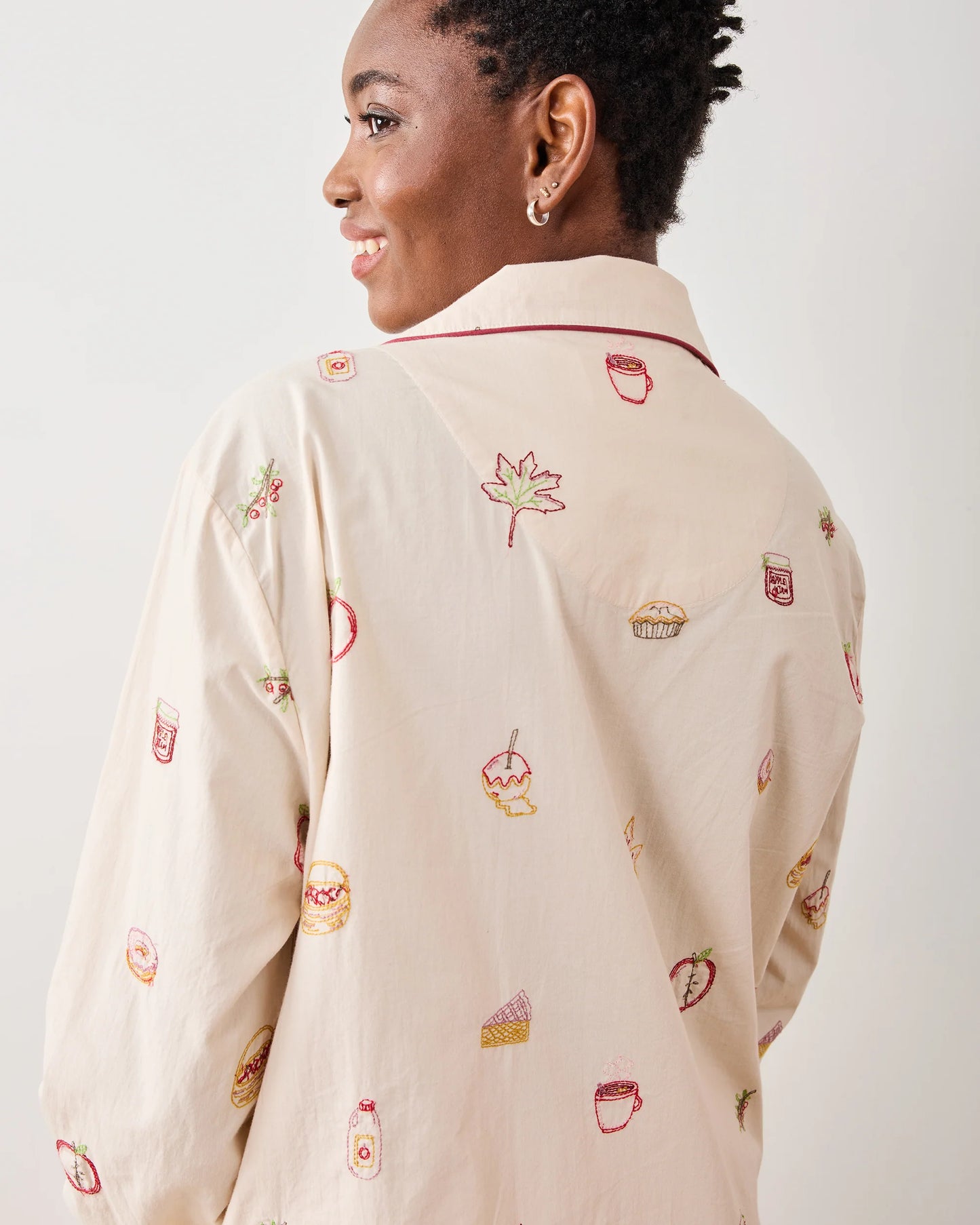 Apple Picking Long PJ Set
