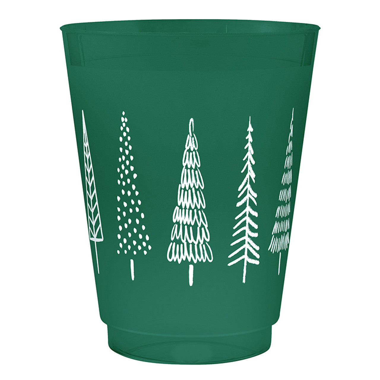 Trees Frost Cups