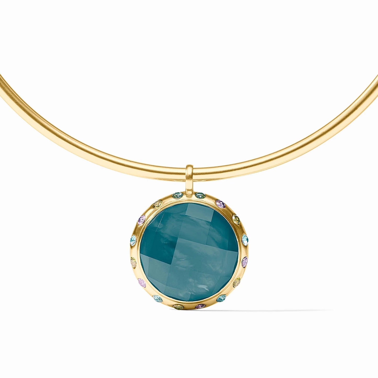 Rainbow Statement Montana Blue Necklace