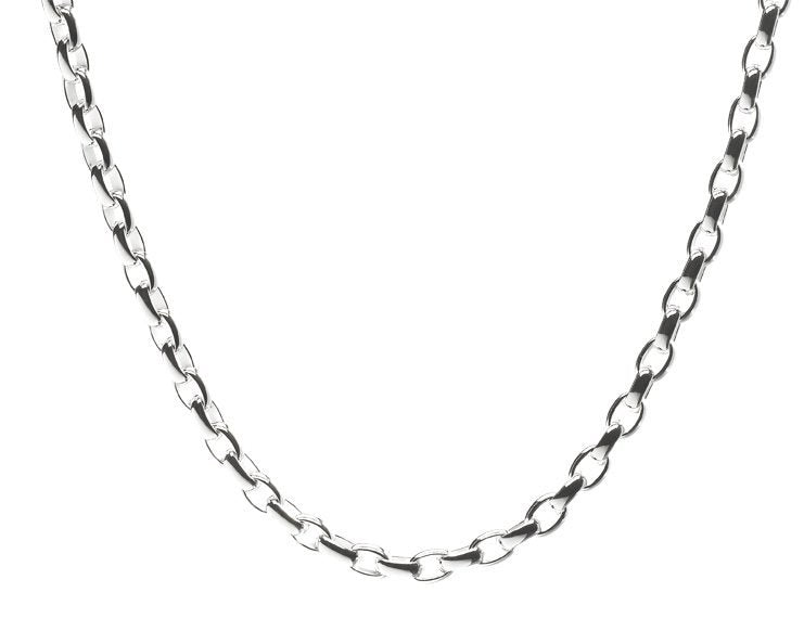 Signature Rolo Silver Chain
