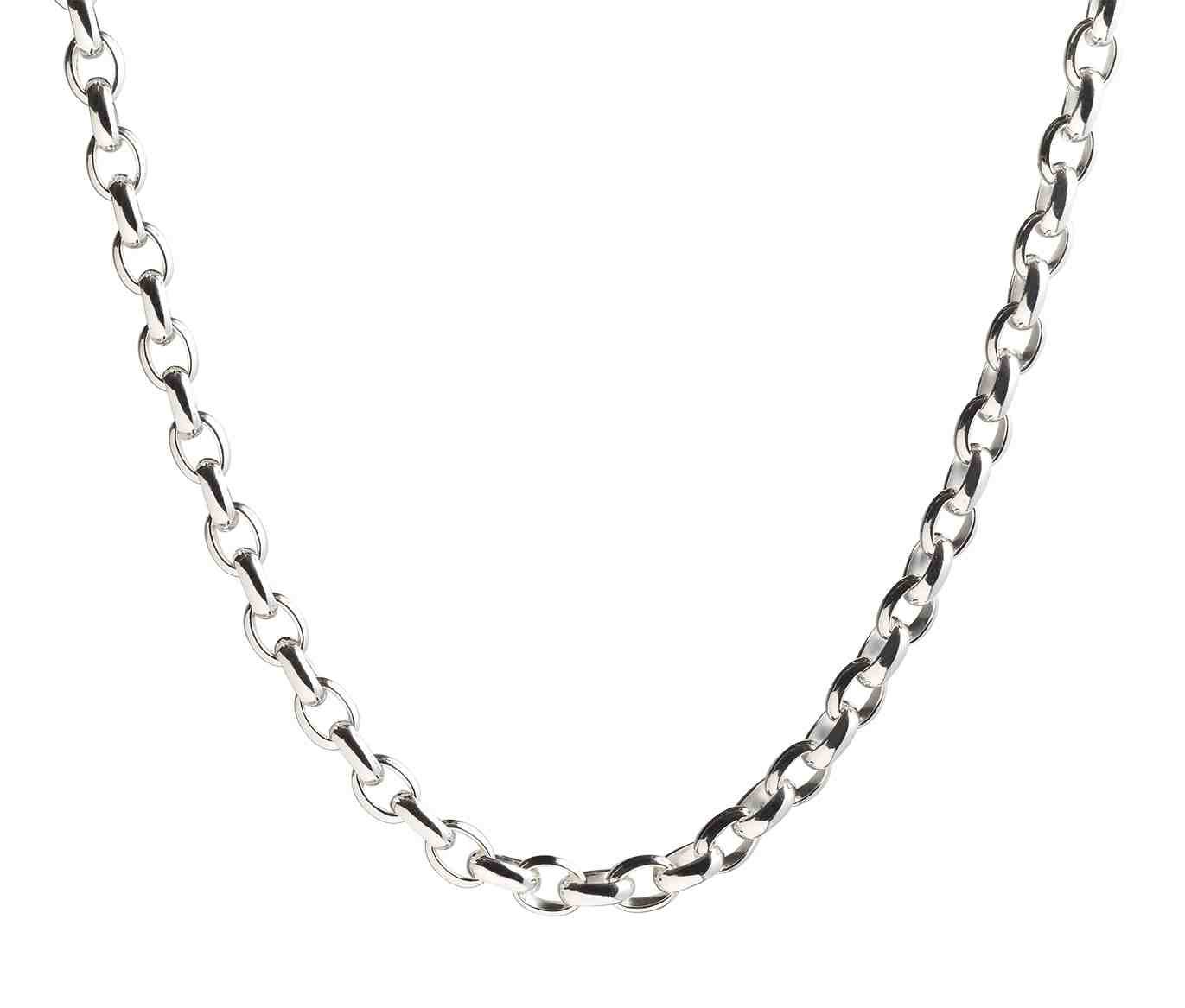 Signature Rolo Silver Chain