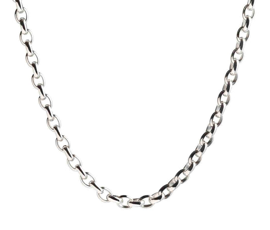 Signature Rolo Silver Chain