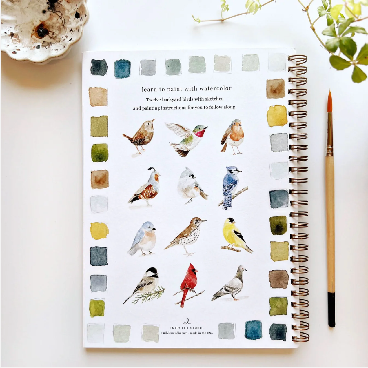 watercolor workbook