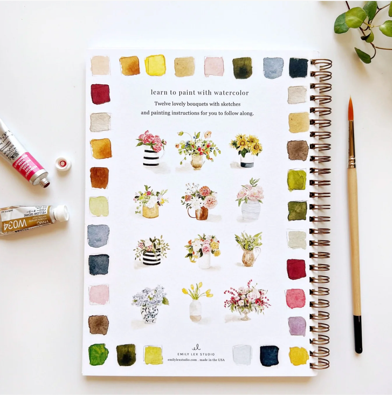 watercolor workbook