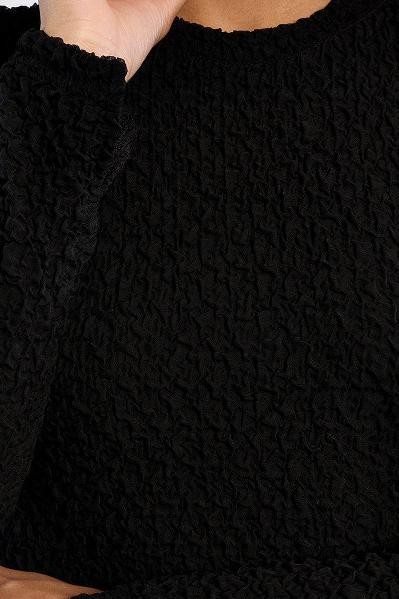 Black MB Solid Under Top