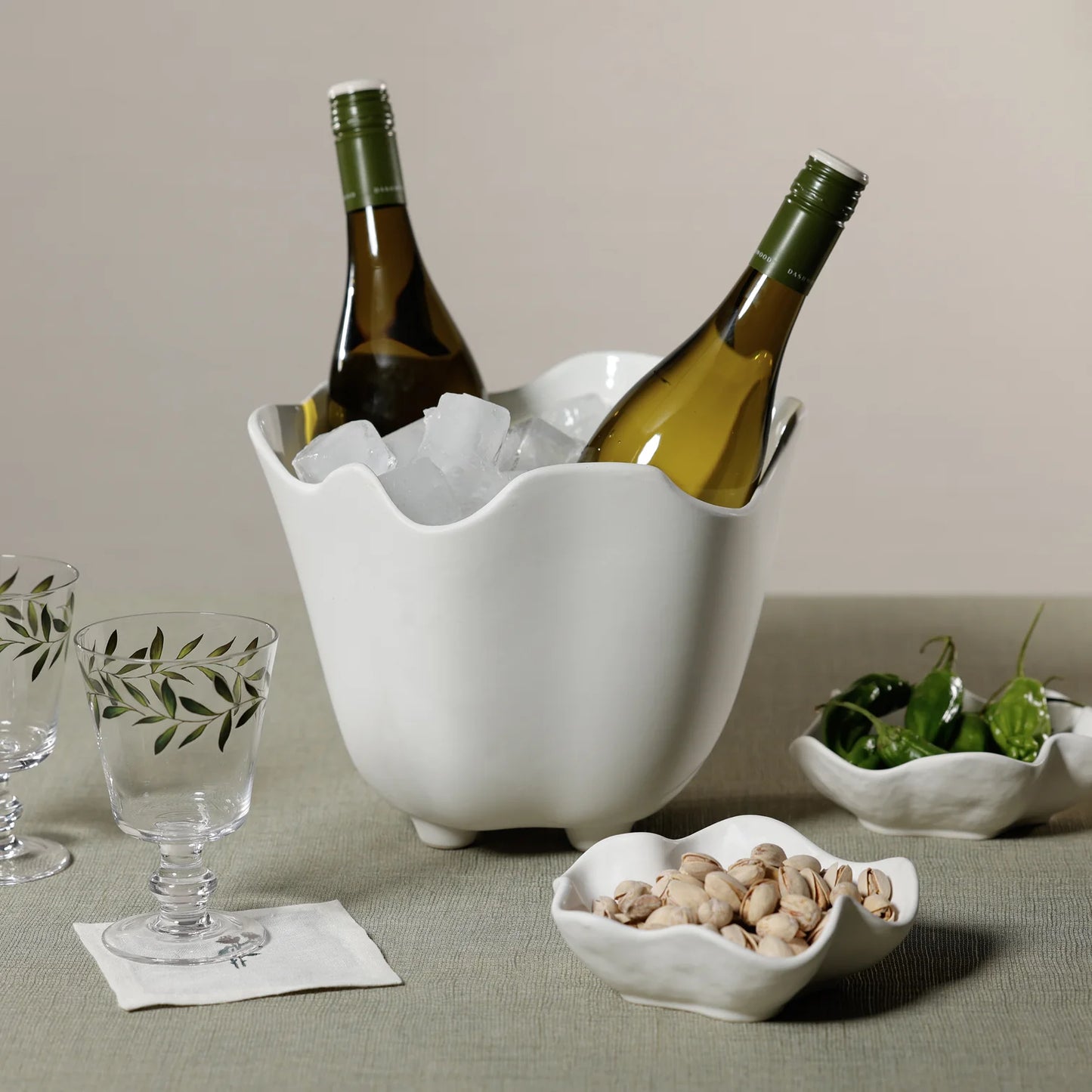 Alfresco Wine Cooler Ice Bucket Planter
