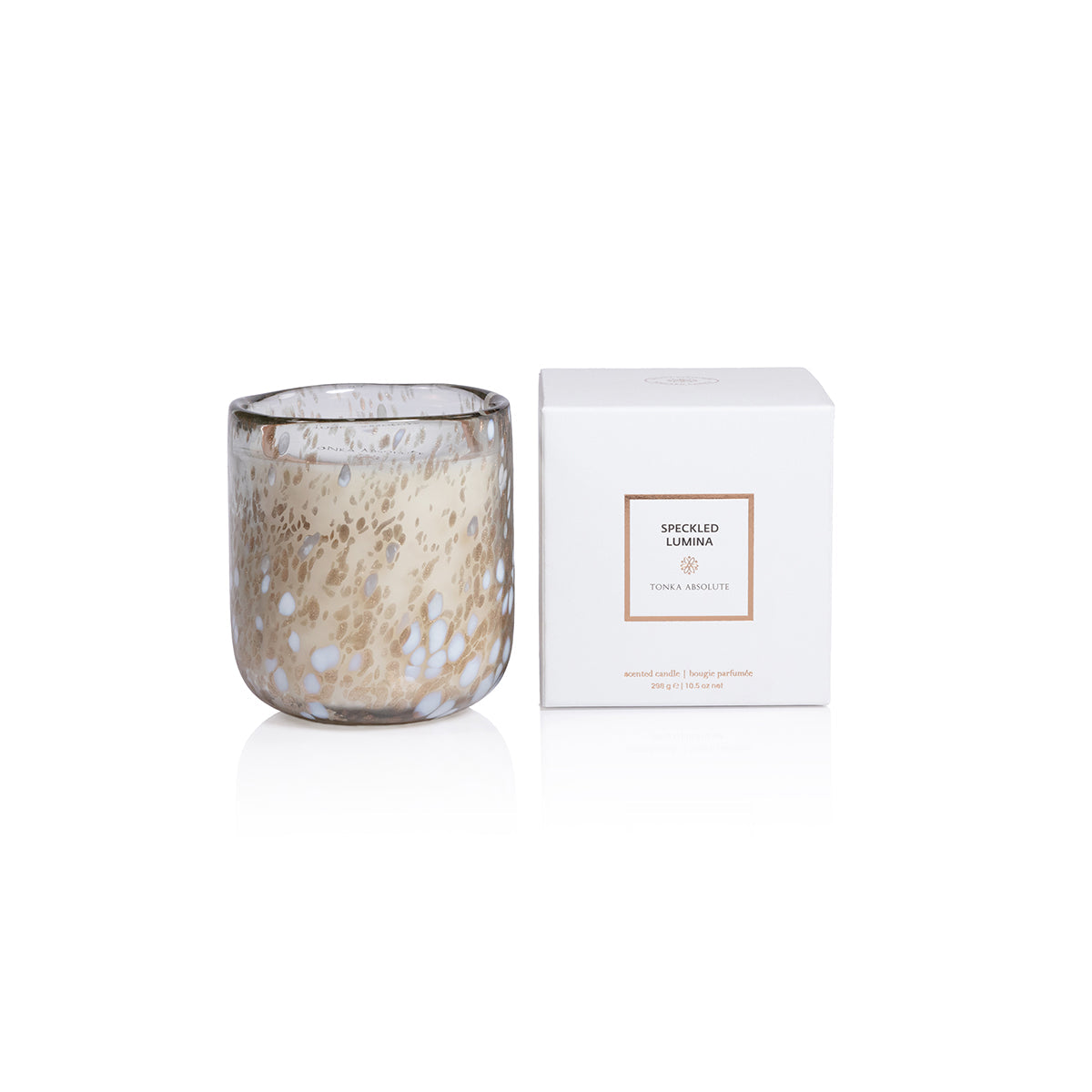Speckled Lumina Candle Jar
