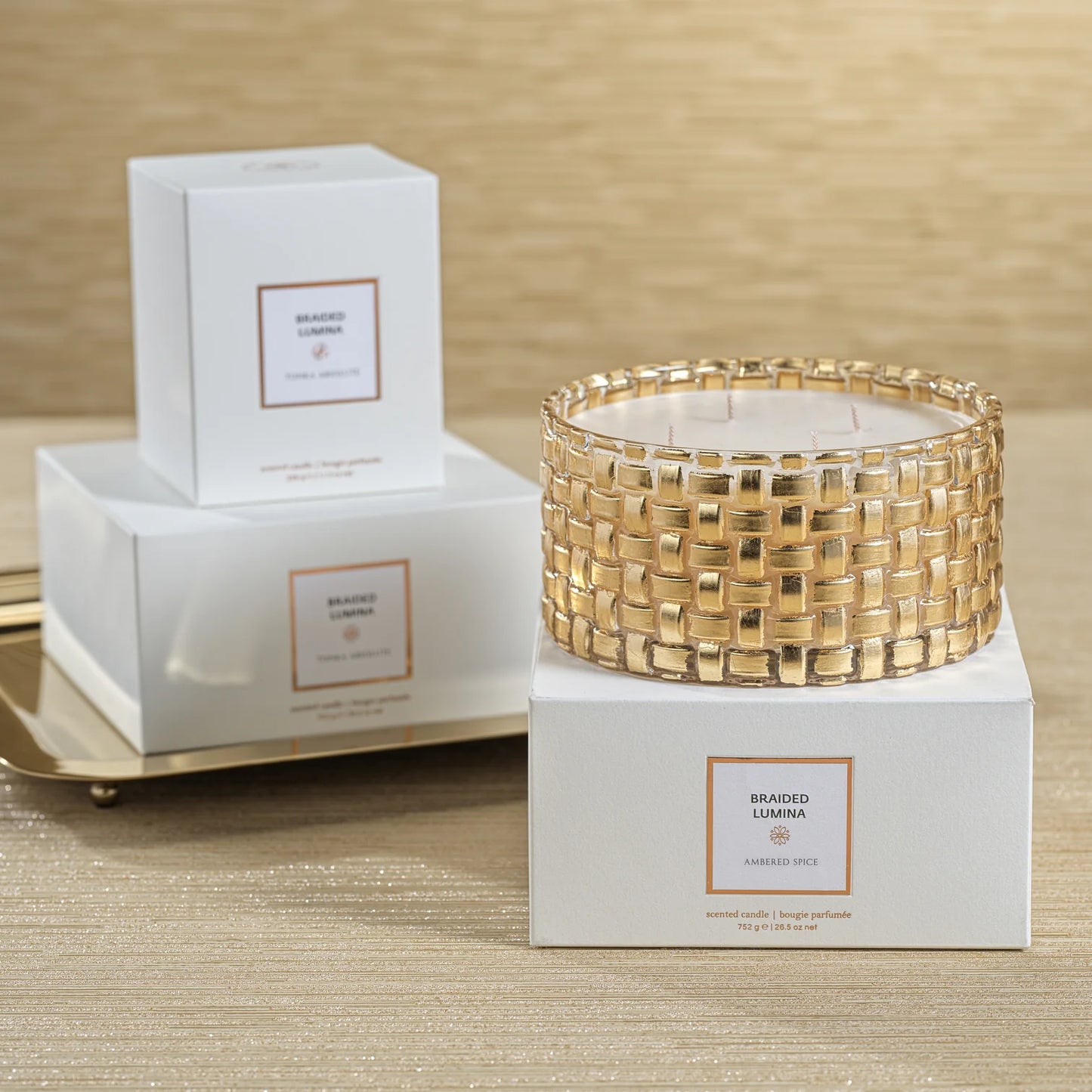 Braided Lumina Scented Candle
