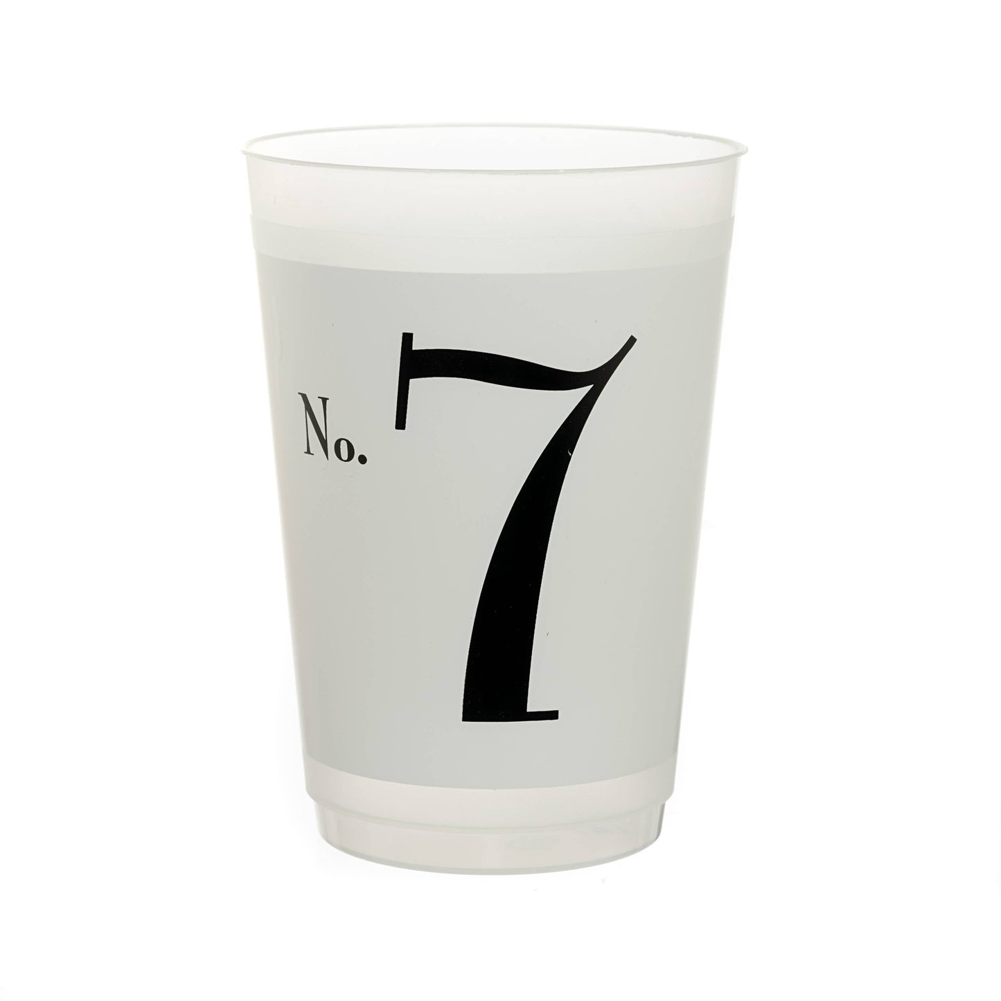Numbers 12 pk Cups