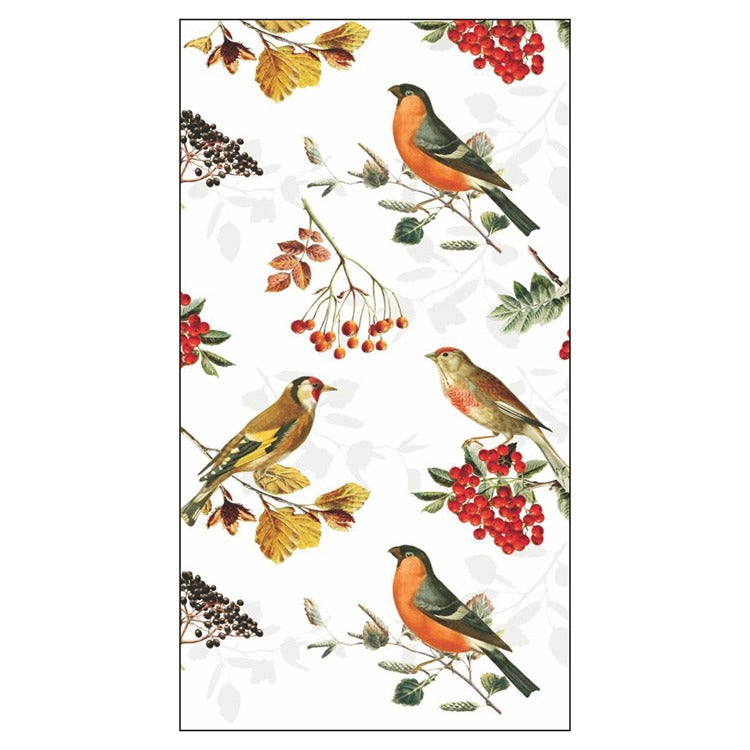 Autumn Bird Guest Towels