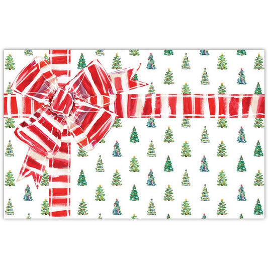 Christmas Tree with Bows Placemat