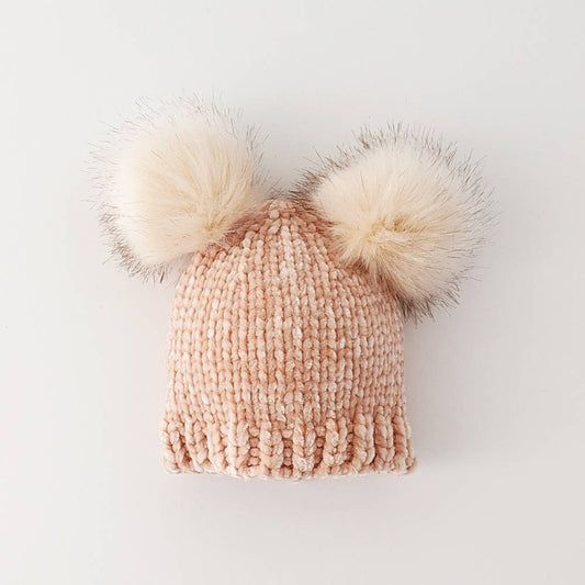 Champagne Chenille Hat