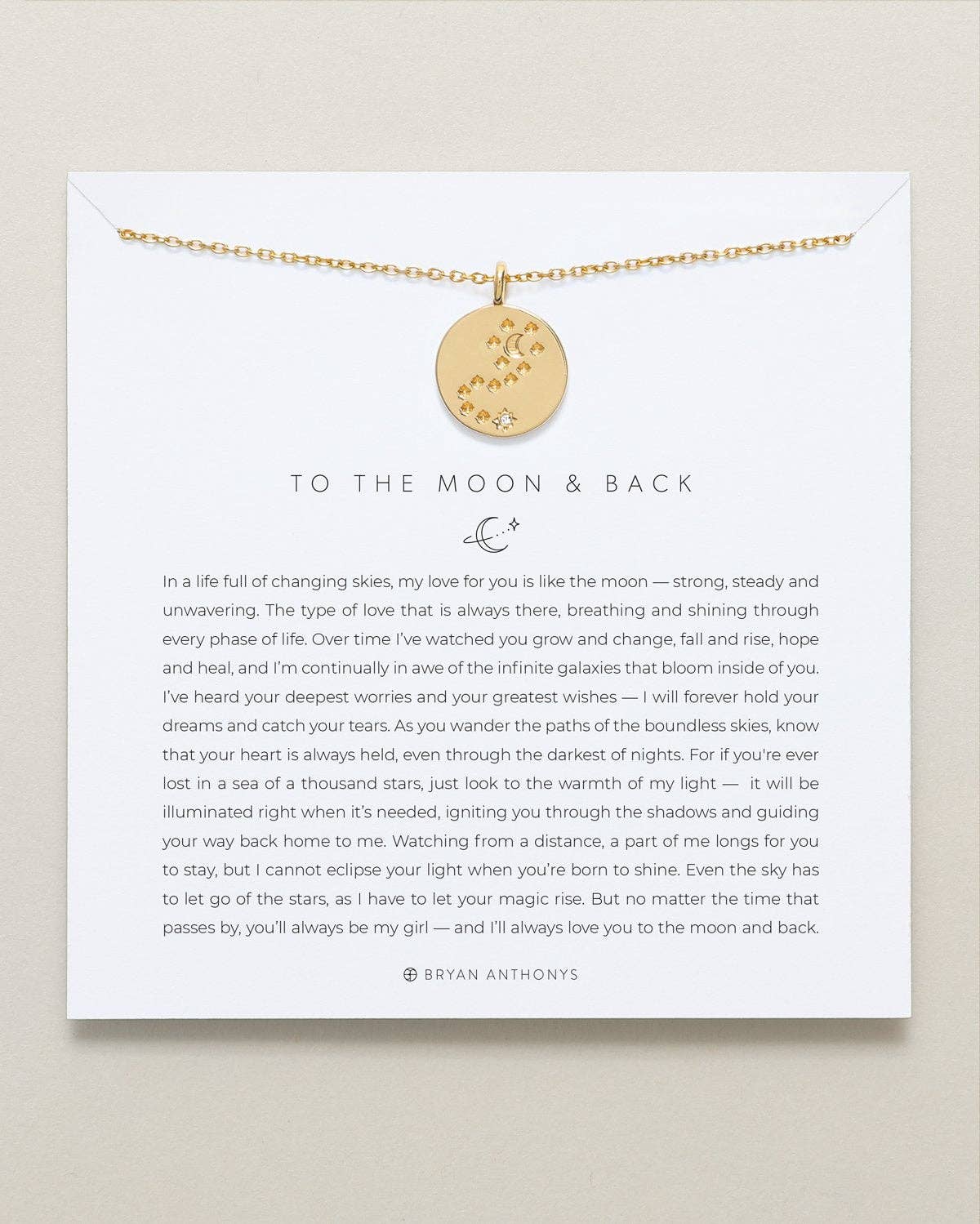 To the Moon and Back Necklace
