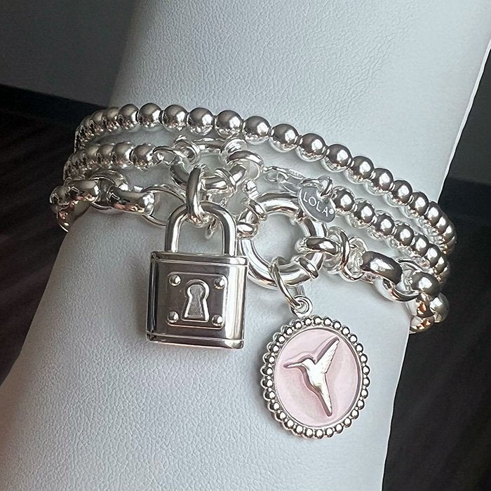 Silver Ball Bracelet