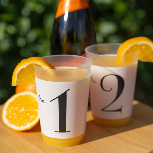 Numbers 12 pk Cups