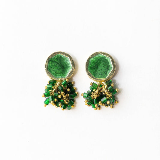 Leaf Green Kimberly Earring