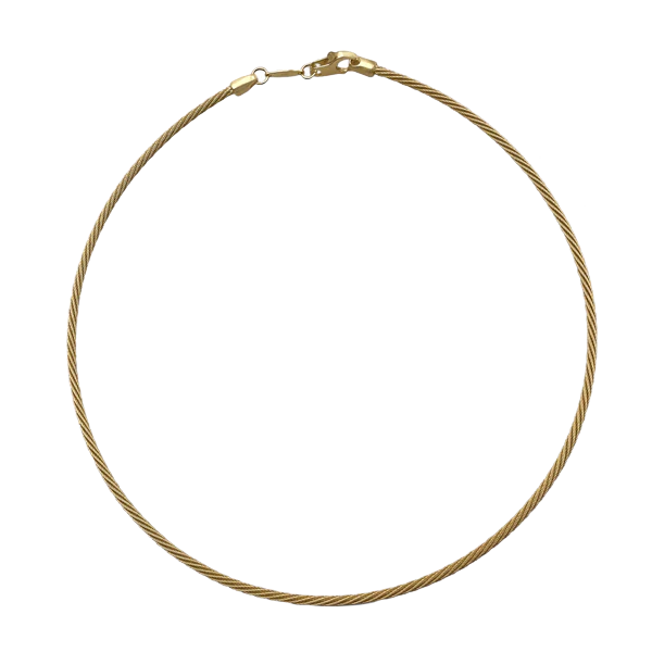 Gold Cable Choker
