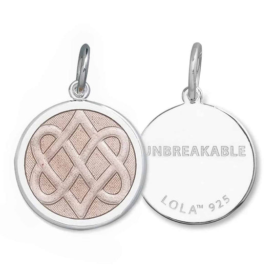 Celtic Knot Pewter Silver Mini Pendant