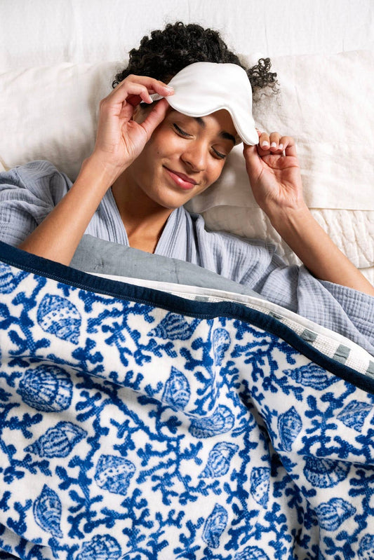 Coral & Shell Blanket