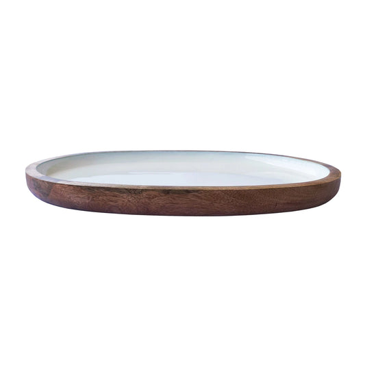 Oval Mango Wood Tray