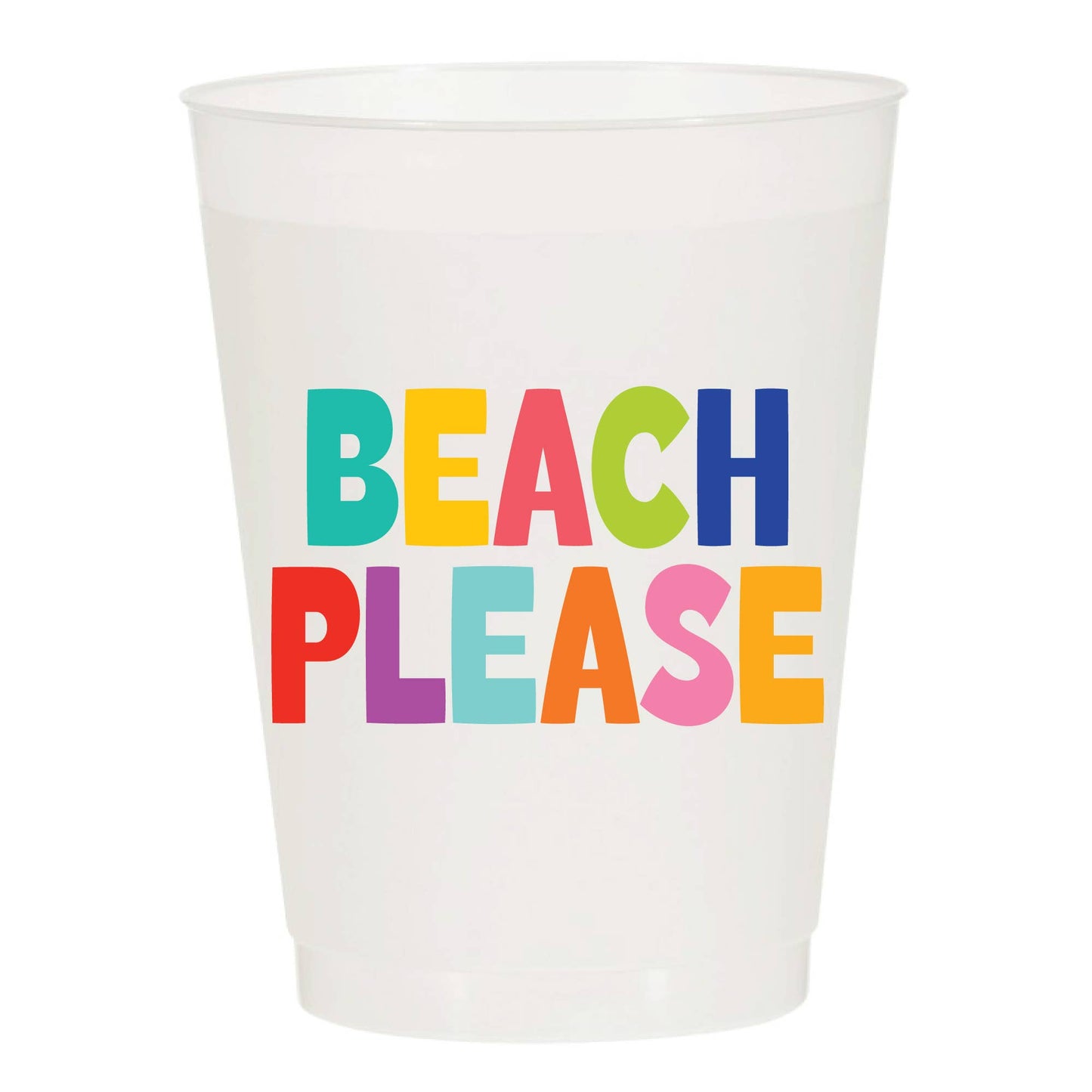 Beach Please 10pk Cups