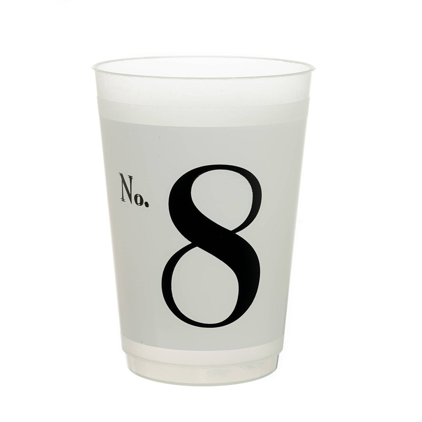 Numbers 12 pk Cups