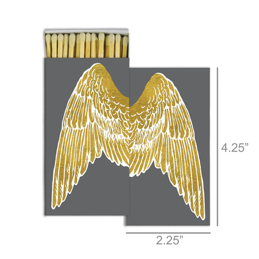 Gold Foil Wings Matches