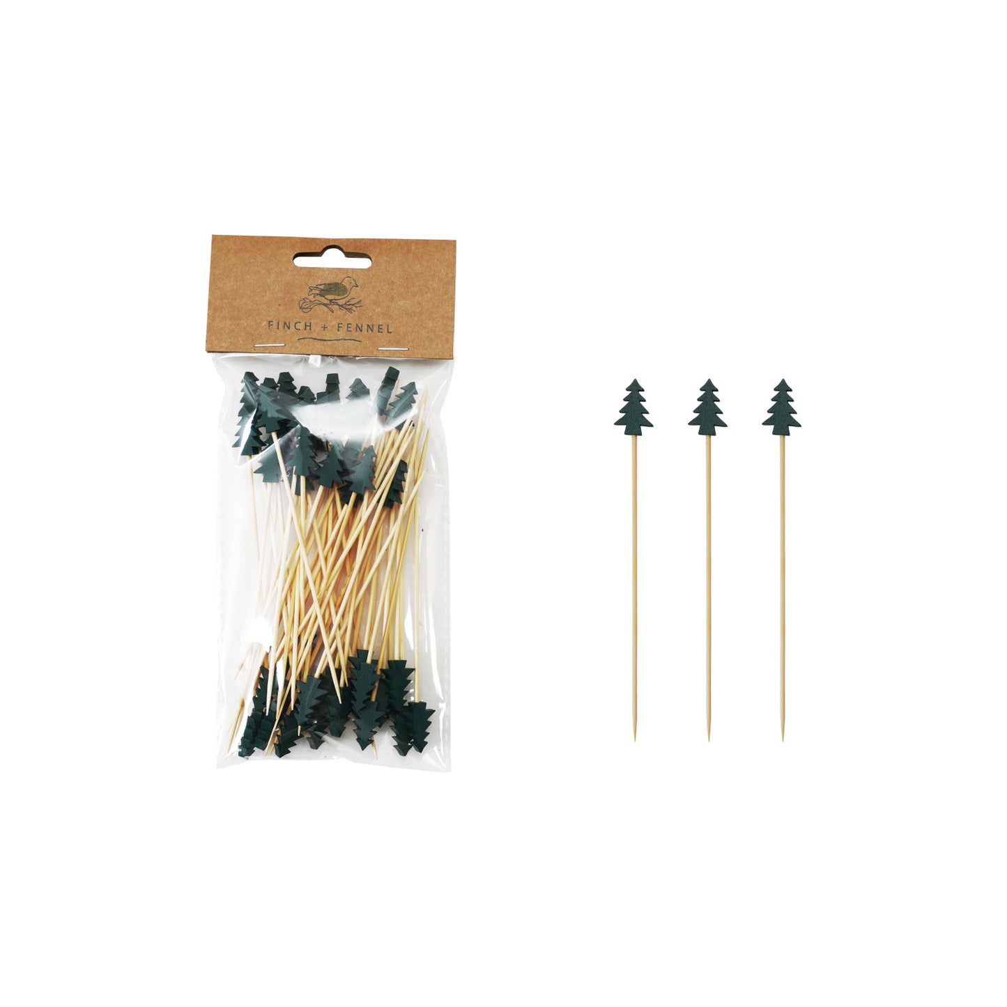 Tree Bamboo Picks