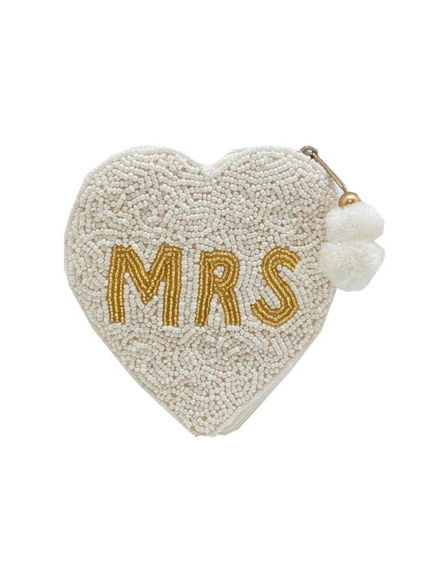 MRS Beaded Coin Purse
