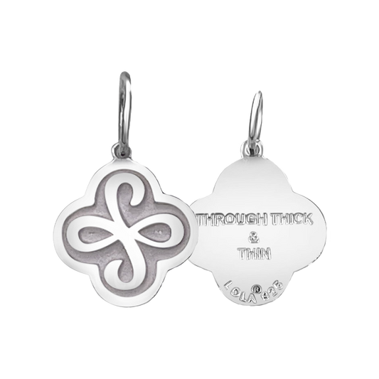 Friendship Small Silver Tag