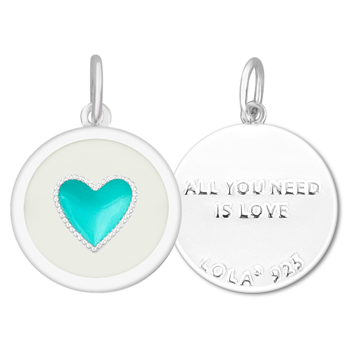 Heart Turquoise Mini Pendant