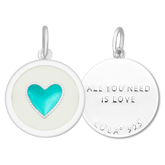 Heart Turquoise Mini Pendant