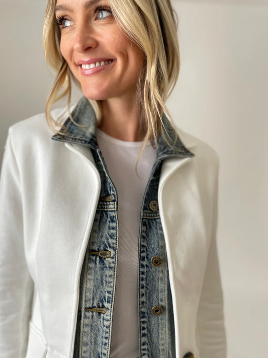 Ivory Clarissa Blazer