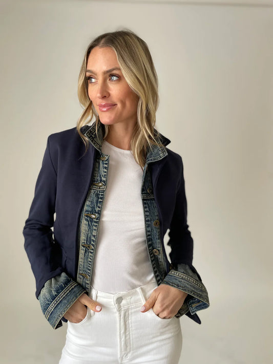 Navy Clarissa Blazer
